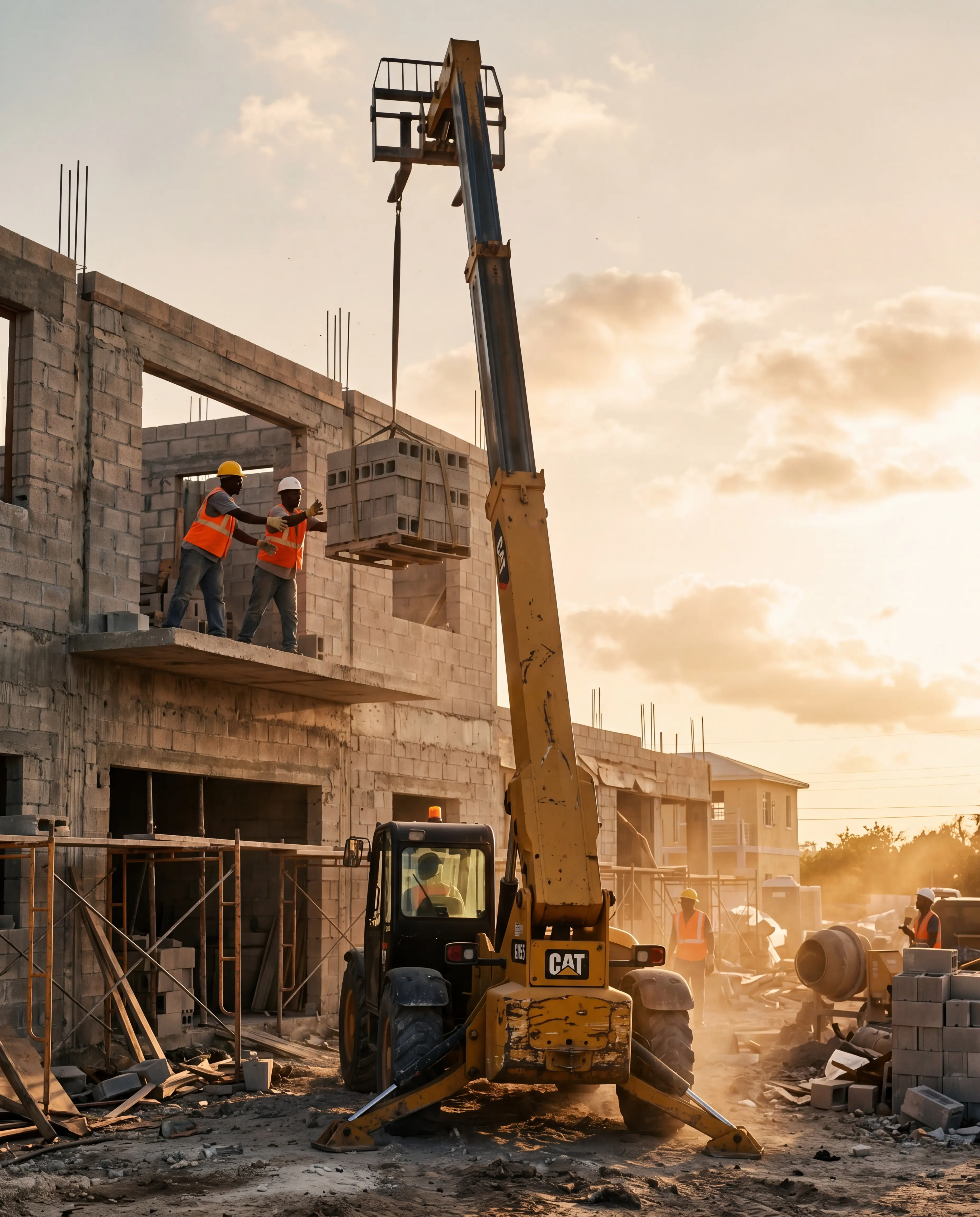 Telehandler, high lift