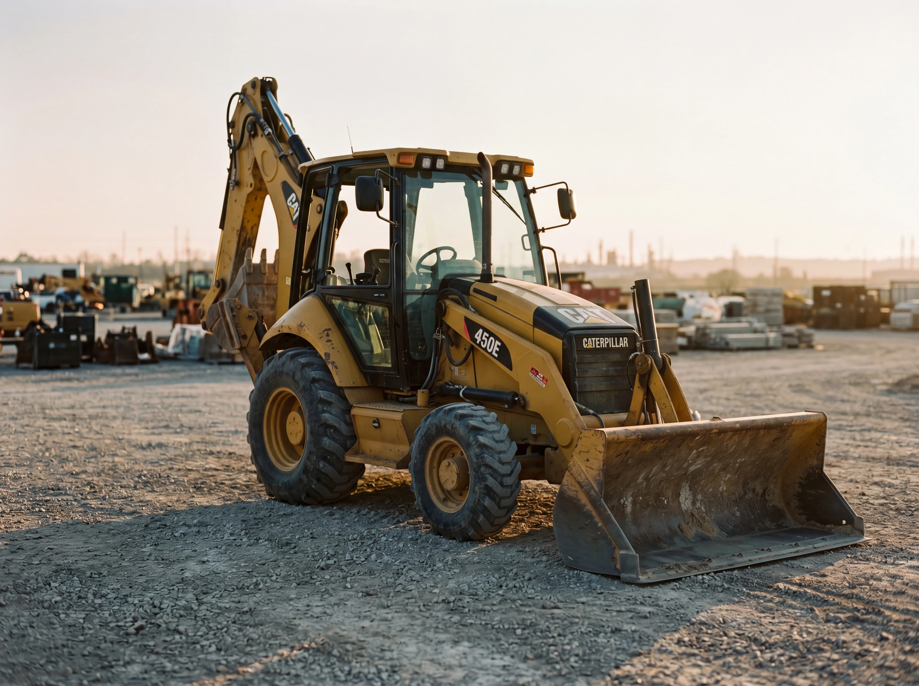 Caterpillar 450E Backhoe